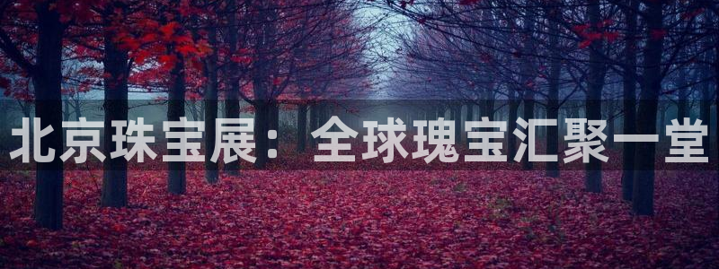 新宝5登陆地址：北京珠宝展：全球瑰宝汇聚一堂