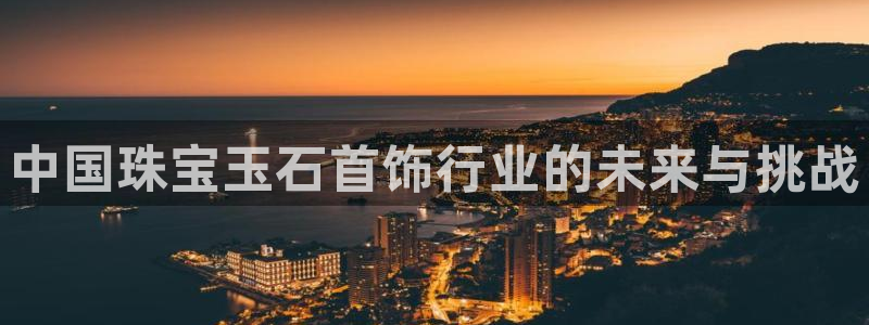 新宝5蒋7O667：中国珠宝玉石首饰行业的未来与挑战