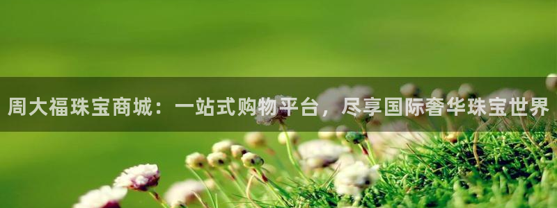 新宝5娱乐方：周大福珠宝商城：一站式购物平台，尽享国际奢华珠宝世界