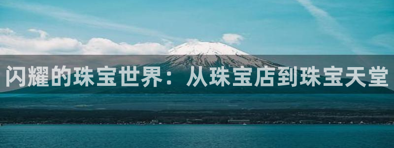 新宝5-：闪耀的珠宝世界：从珠宝店到珠宝天堂