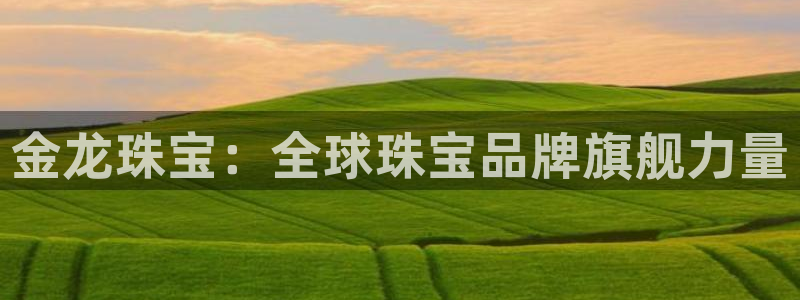 新宝5官方下载地址：金龙珠宝：全球珠宝品牌旗舰力量